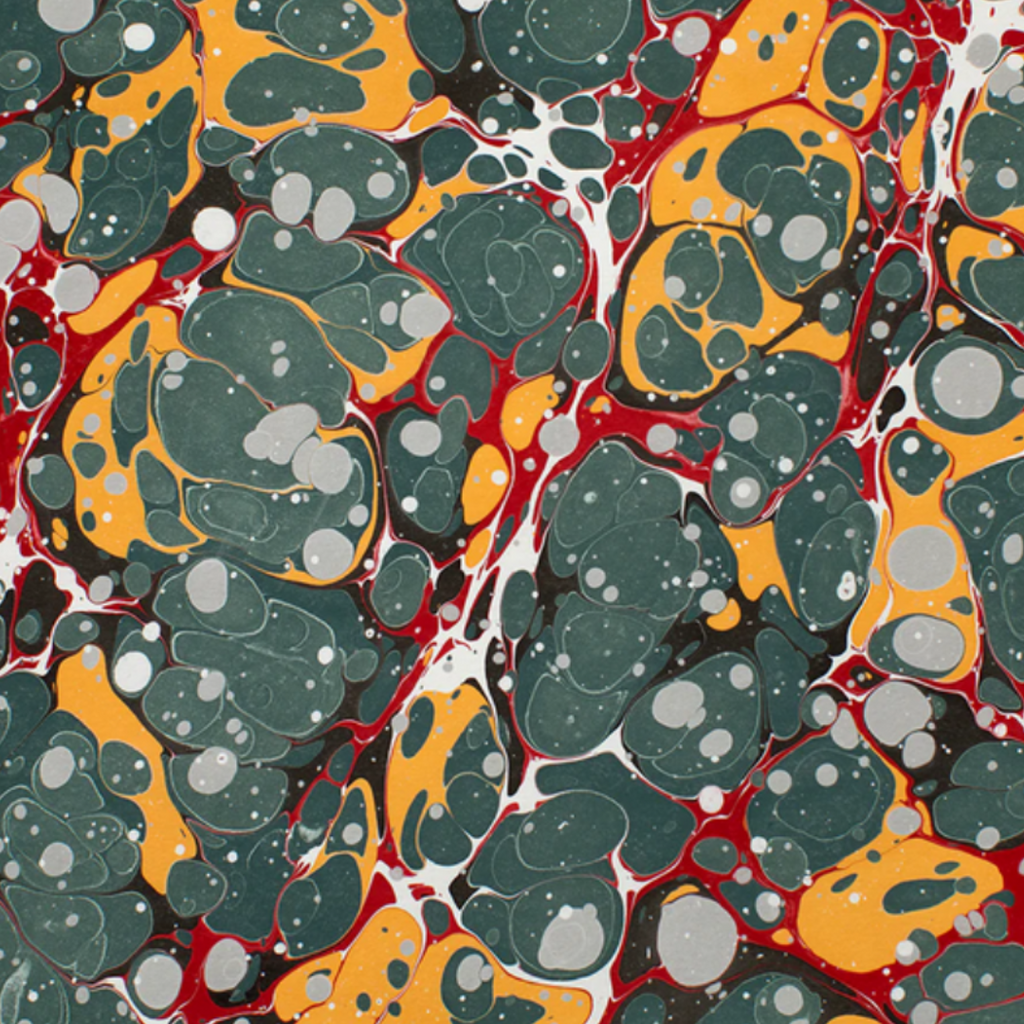 Leuchte Peter - Marbled Lampshade