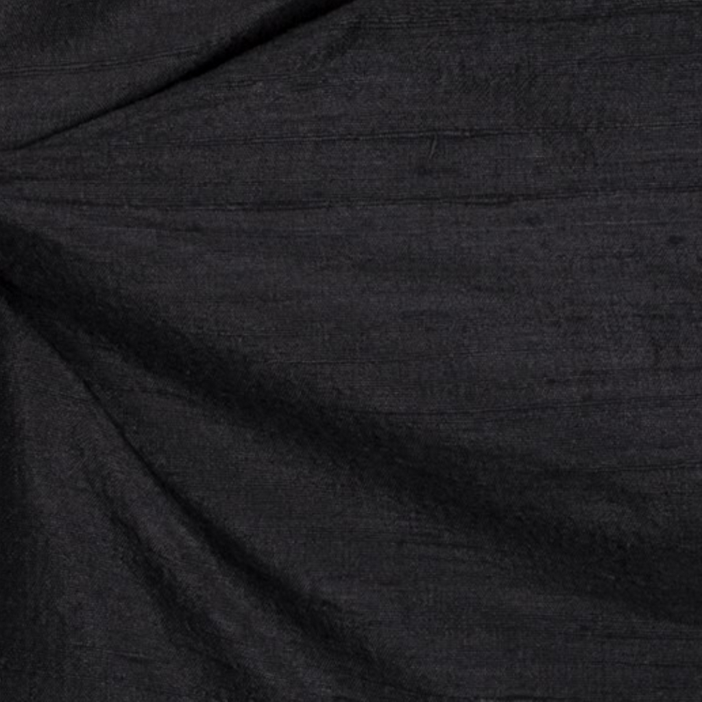 Leuchte Black Silk Fabric Lampshade