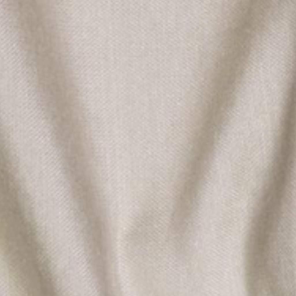 Leuchte Oyster White Fabric Lampshade