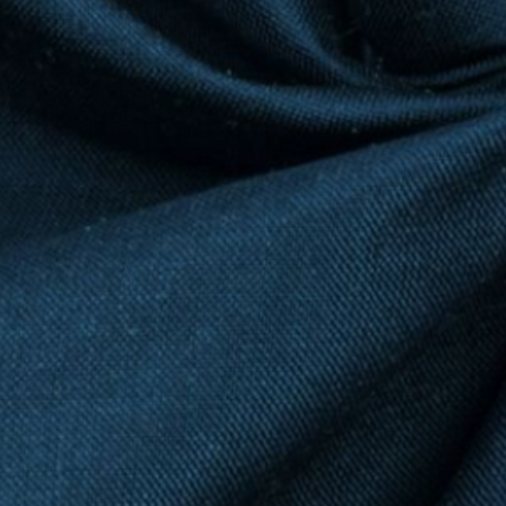 Leuchte Midnight Silk Navy Fabric Lampshade