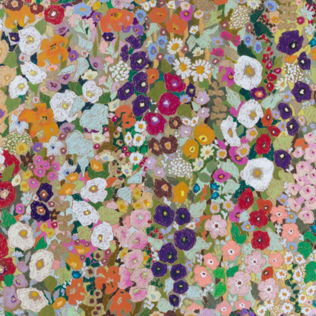 Leuchte Hollyhocks Spring - Lampshade